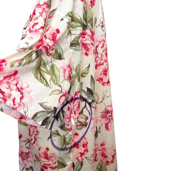 Show Me Your Mumu Brie Floral Robe One Size - Picture 4 of 8